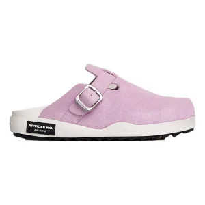 Soft Pace Daily Motion ARTICLE NO. VAGABOND SUEDE LIGHT PINK DRIFT CLOGS-LIGHT PINK