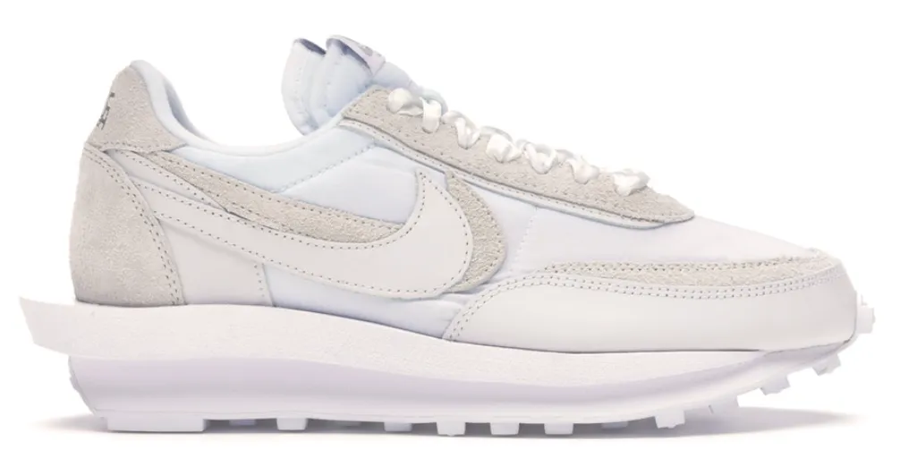 LD Waffle Sacai White Nylon Abrasion Protection