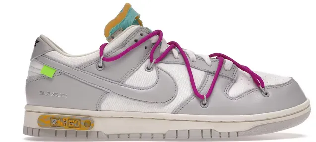 Hyper Breathable Lining Nike Dunk Low Off-White Lot 21