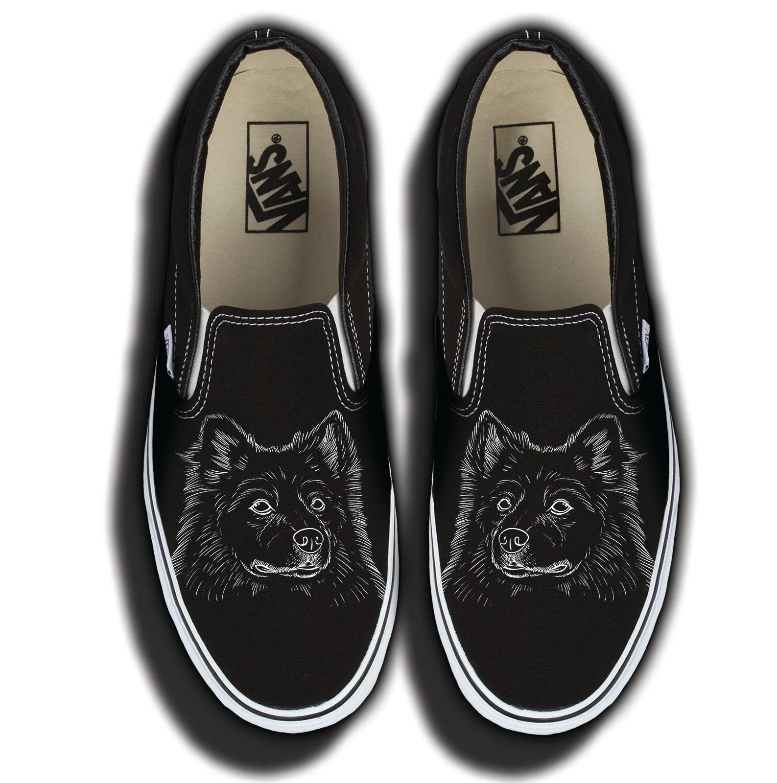 Baggins Original Slip on American Eskimo Go To Sneakers