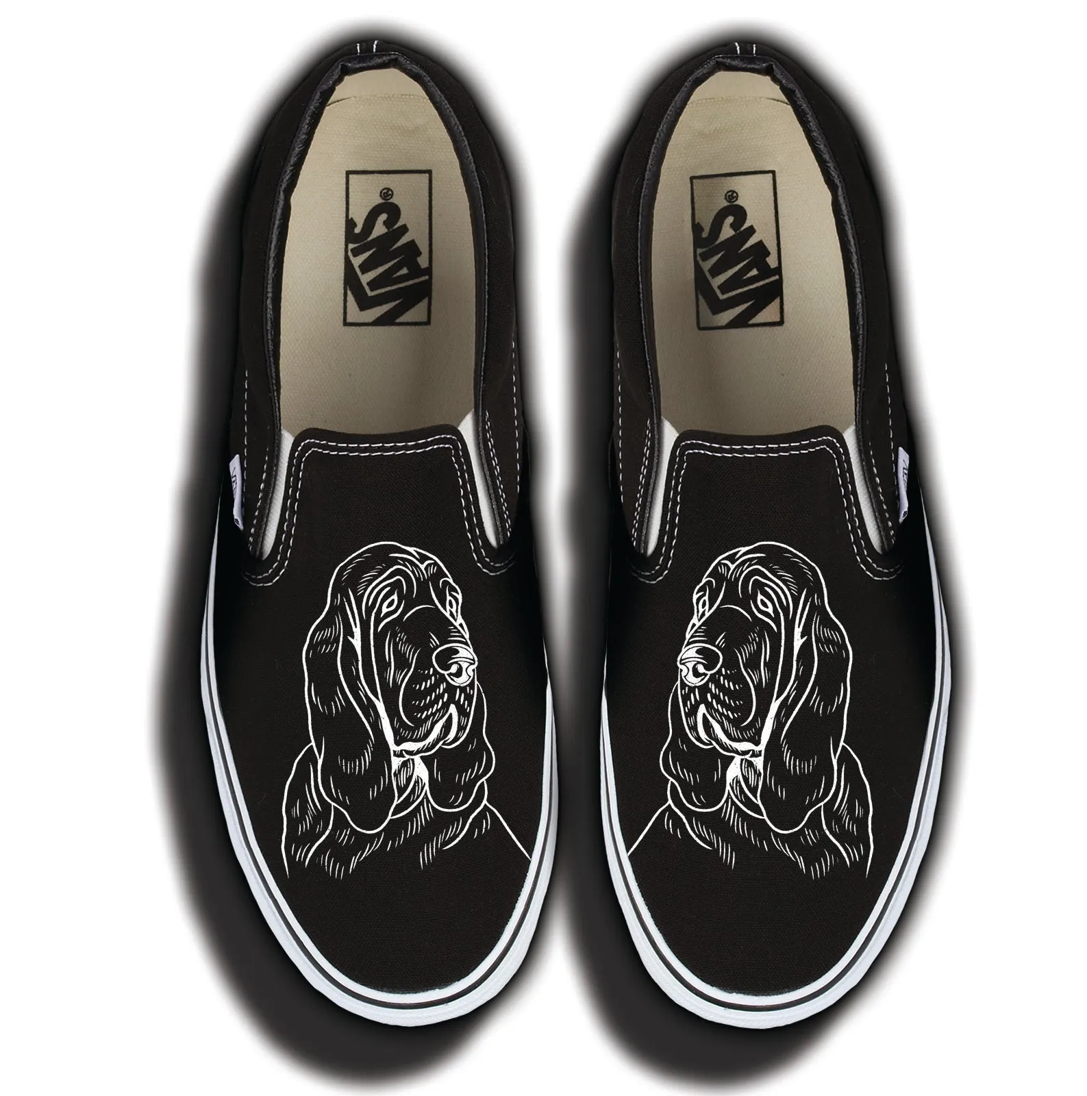 Baggins Original Slip on Bloodhound Breathable fabric