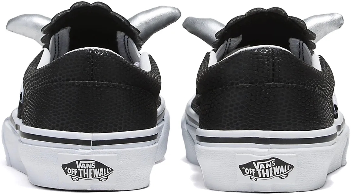 Simple Style Easy Style Vans Kids Classic Slip-On Triceratops Black/White
