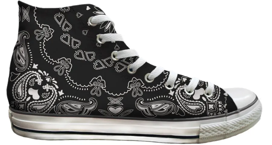 Foot Care Lake Hike Baggins Original Hi Top Bandana Black