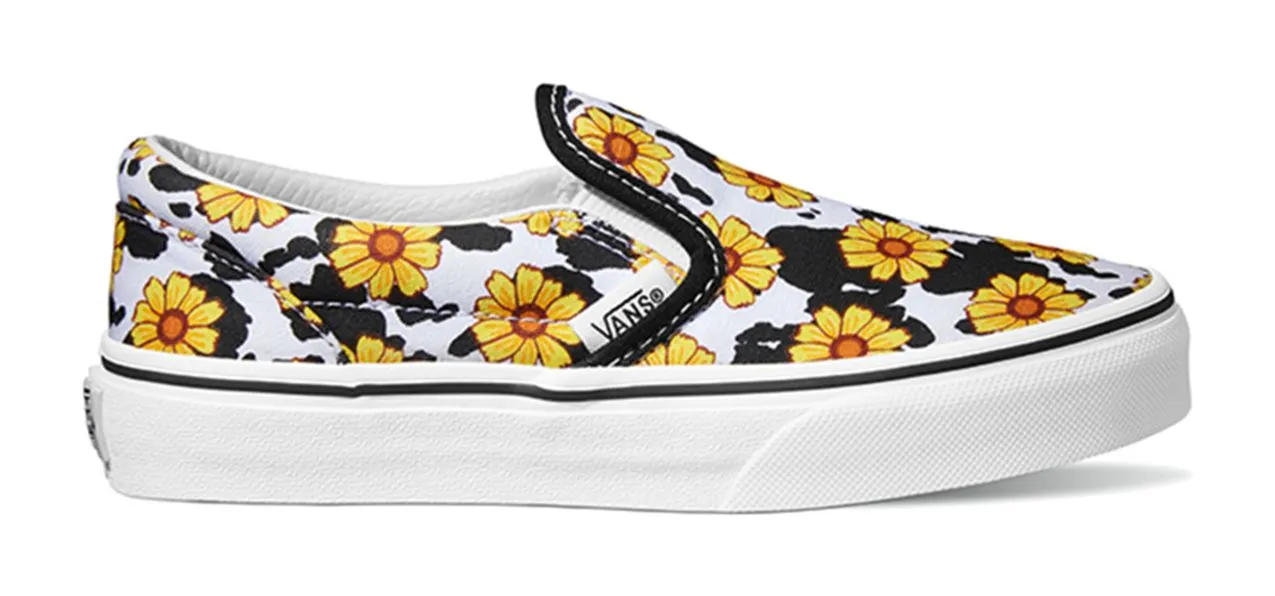 urban vibe Quick Ease Vans Kids Classic Slip-On Pastel Block Multi