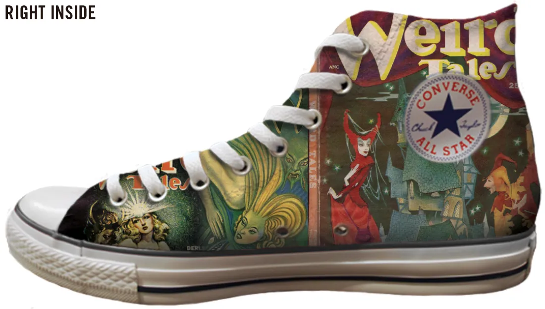 Baggins Original Hi Top Weird Tales: Bloodthirsty Beasts Stylish Design Step Free