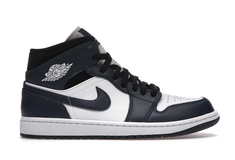 Jordan 1 Mid Dark Teal Armory Navy High Cushion