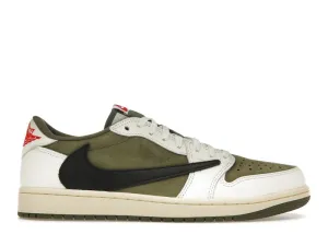 Core Control Zone Jordan 1 Retro Low OG SP Travis Scott Medium Olive