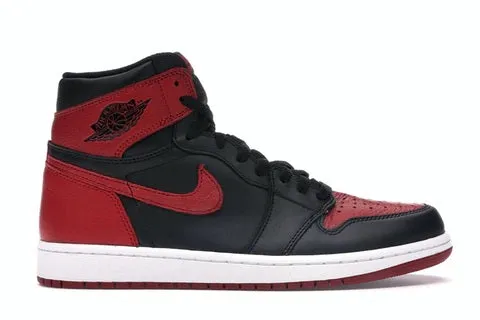Jordan 1 Retro Bred "Banned" (2016) (VN Deadstock) Lean Form Flexible Construction