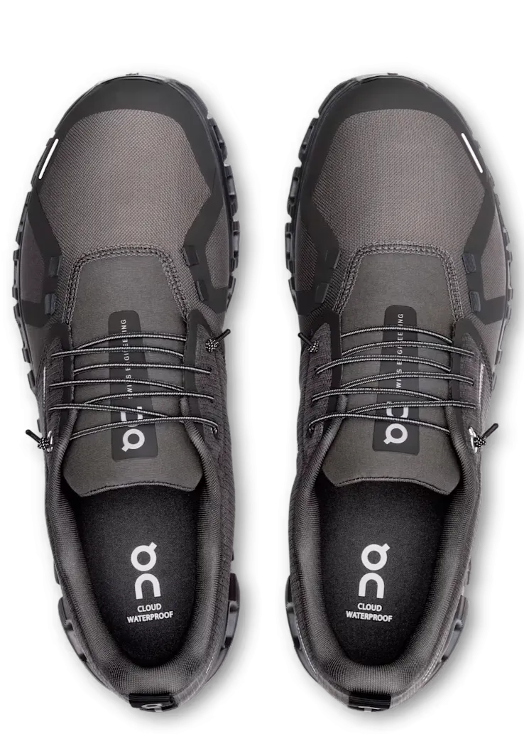 Zero Break In Grip Sole On Running Cloud 6 Waterproof Thorn Black