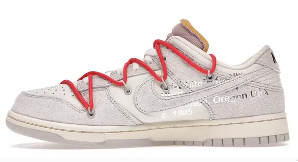 Nike Dunk Low Off-White Lot 33 Dry Fast