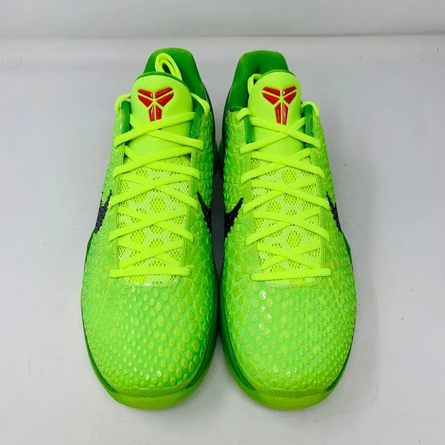 Ultra-soft traction Nike Kobe 6 Protro Grinch (2020)