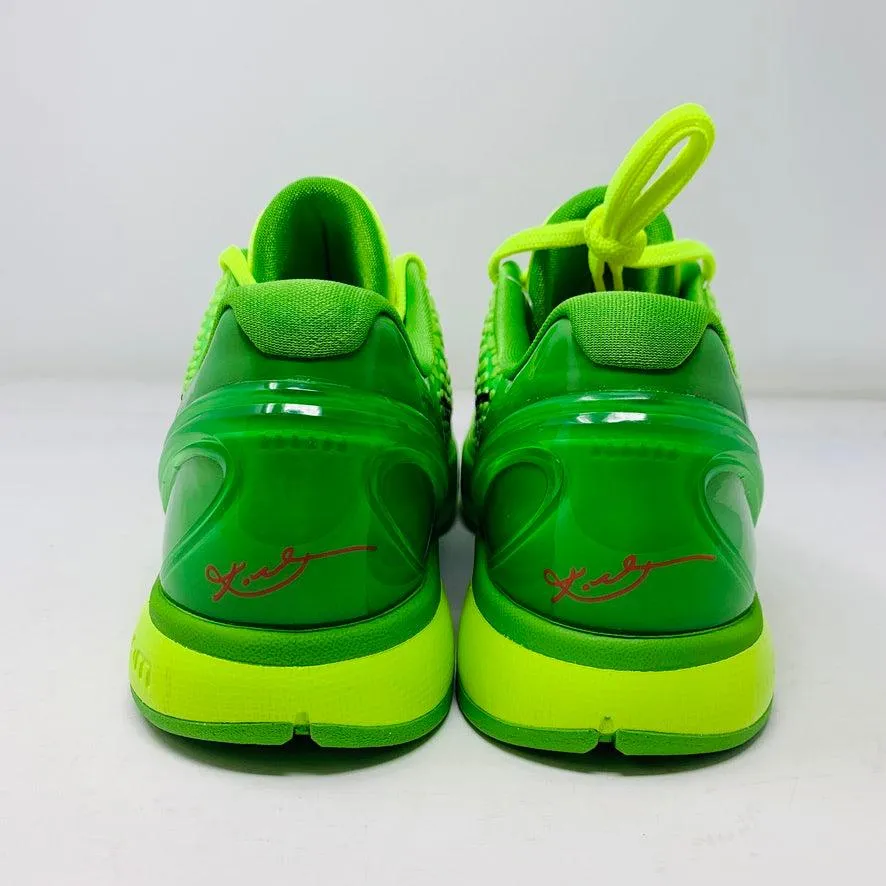 Ultra-soft traction Nike Kobe 6 Protro Grinch (2020)