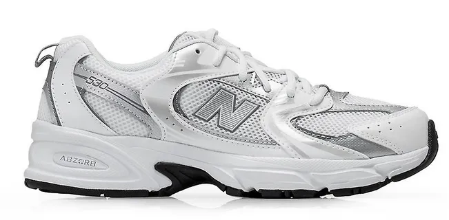 New Balance 530 White Metallic (GS) Heel lockdown
