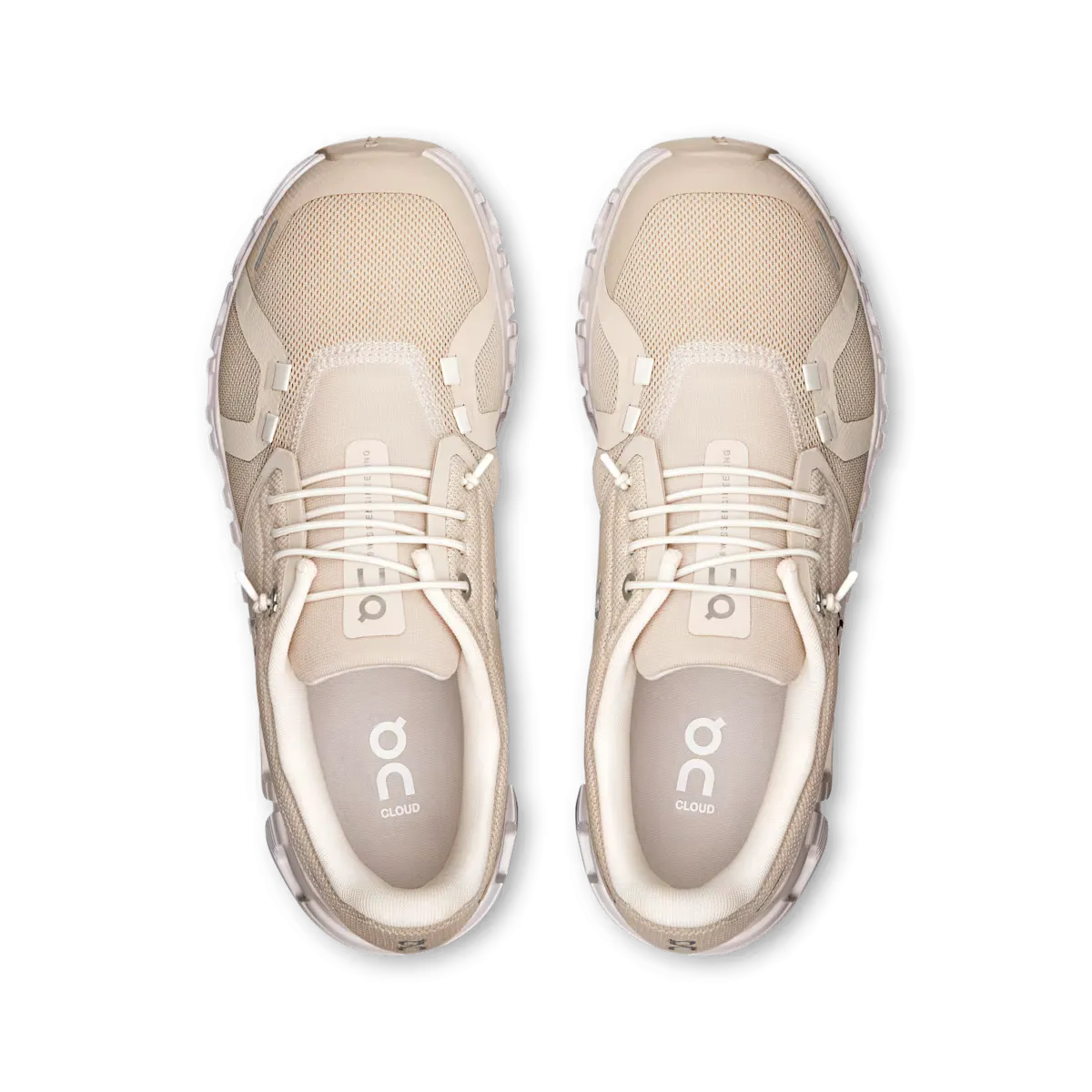 Cushioned traction Classic Wear On Running Cloud 6 Pearl White (Women's)