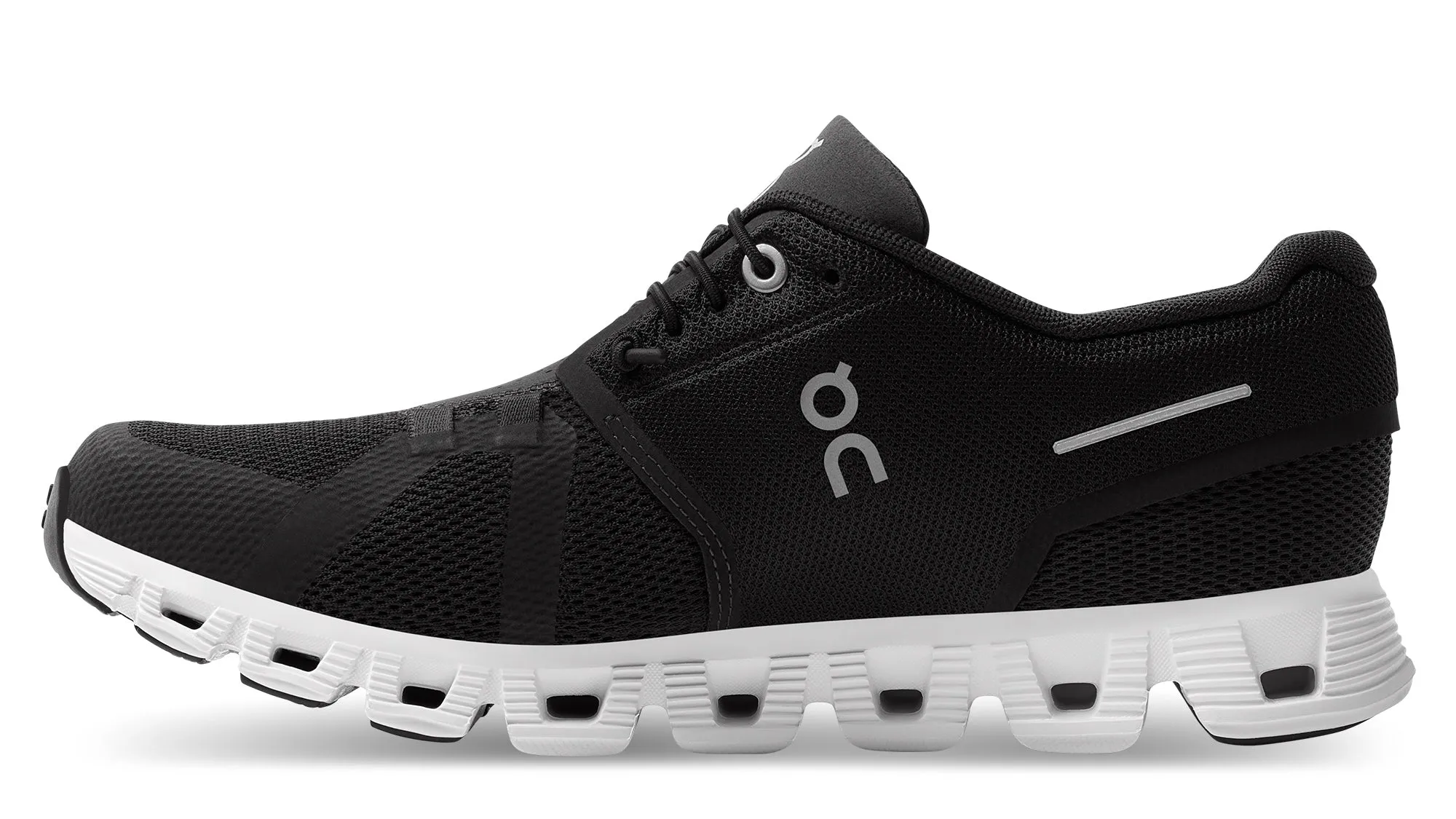 On Running Cloud 5 Black White (W) Heel Clip