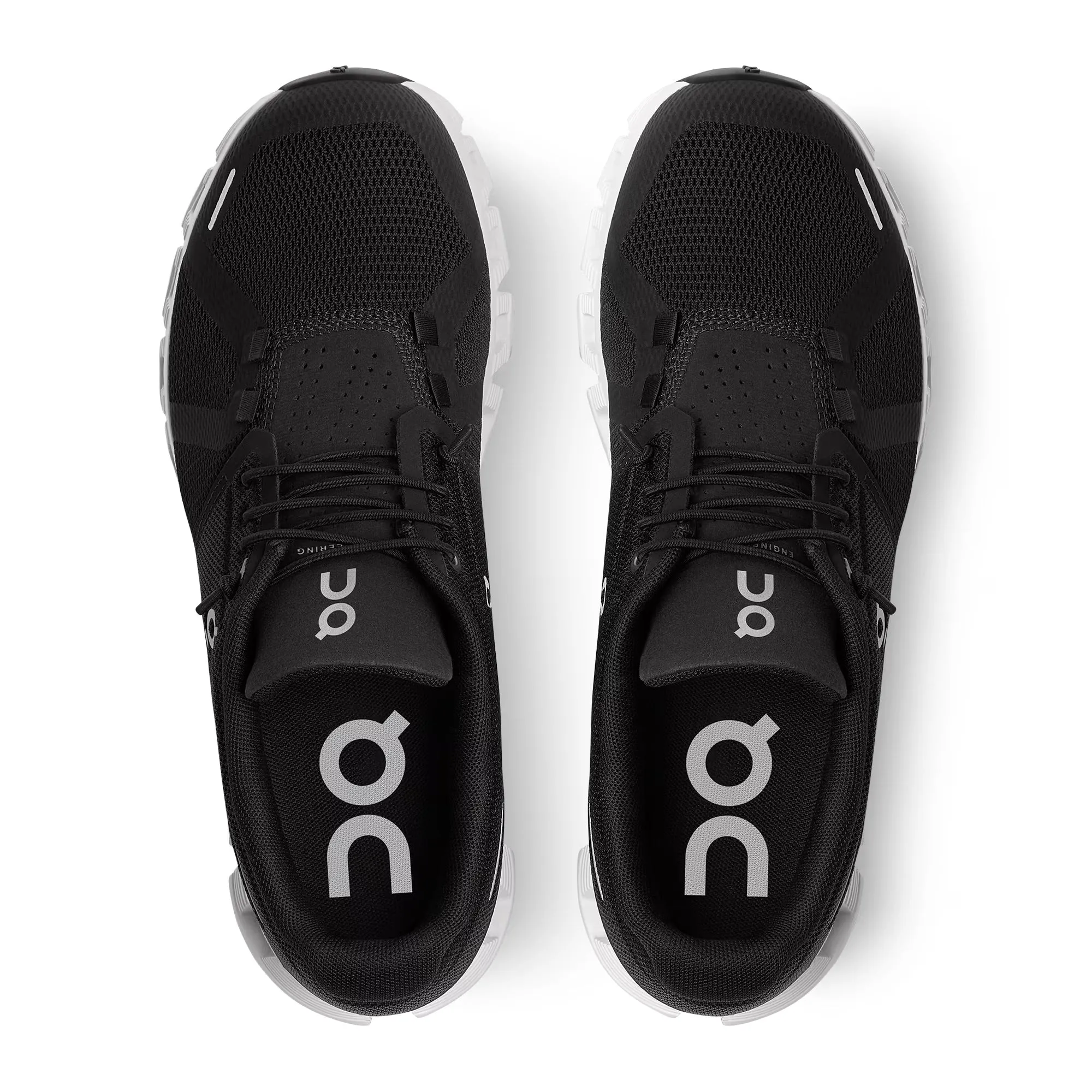 Streamlined grip Energy Return Design On Running Cloud 5 Black White (W)