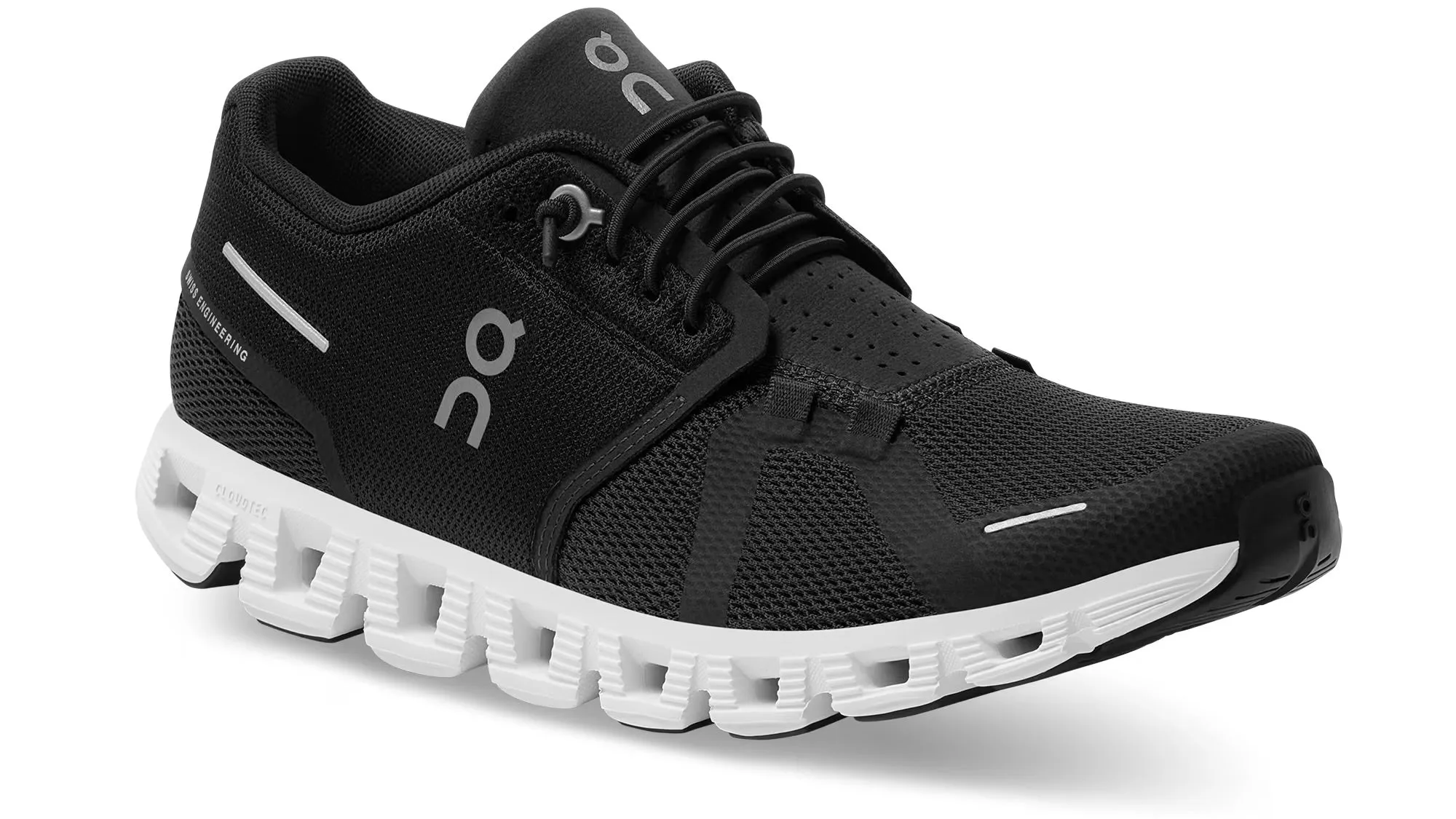 On Running Cloud 5 Black White (W) Fresh Walks Thermoregulation Technology