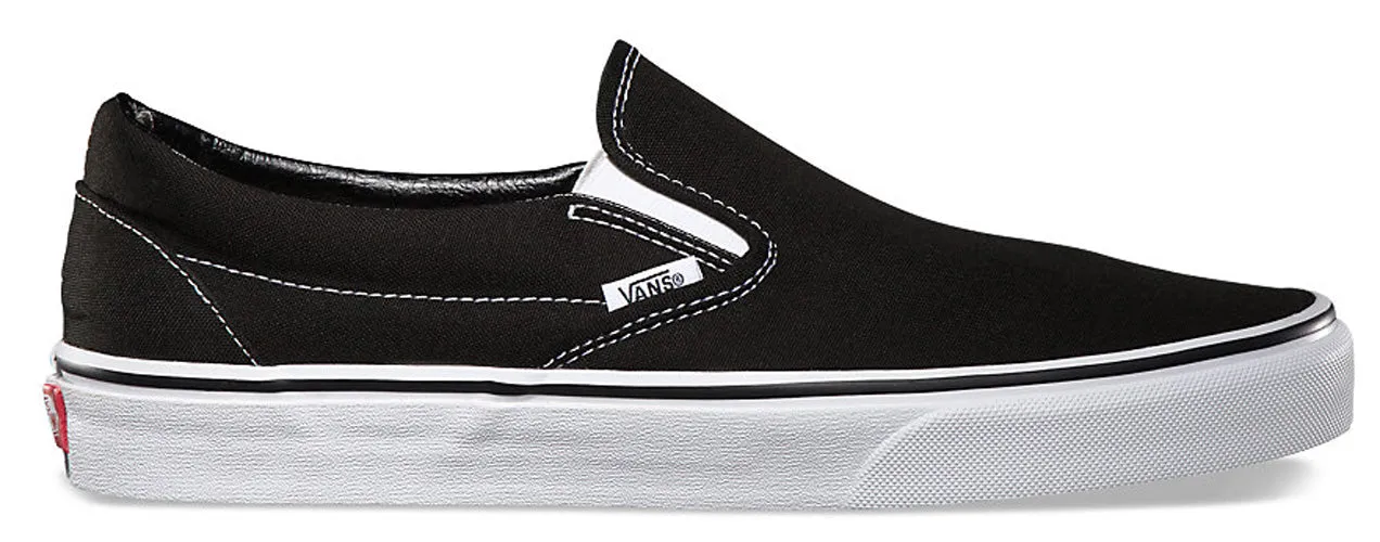 Vans Classic Slip-On Black Multi Purpose Foot Freedom