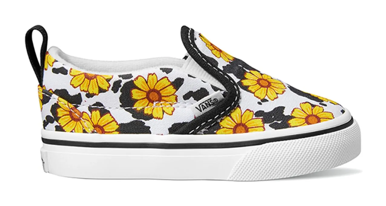 Vans Toddler Classic Slip-On V Pastel Block Multi Breathable Slip On