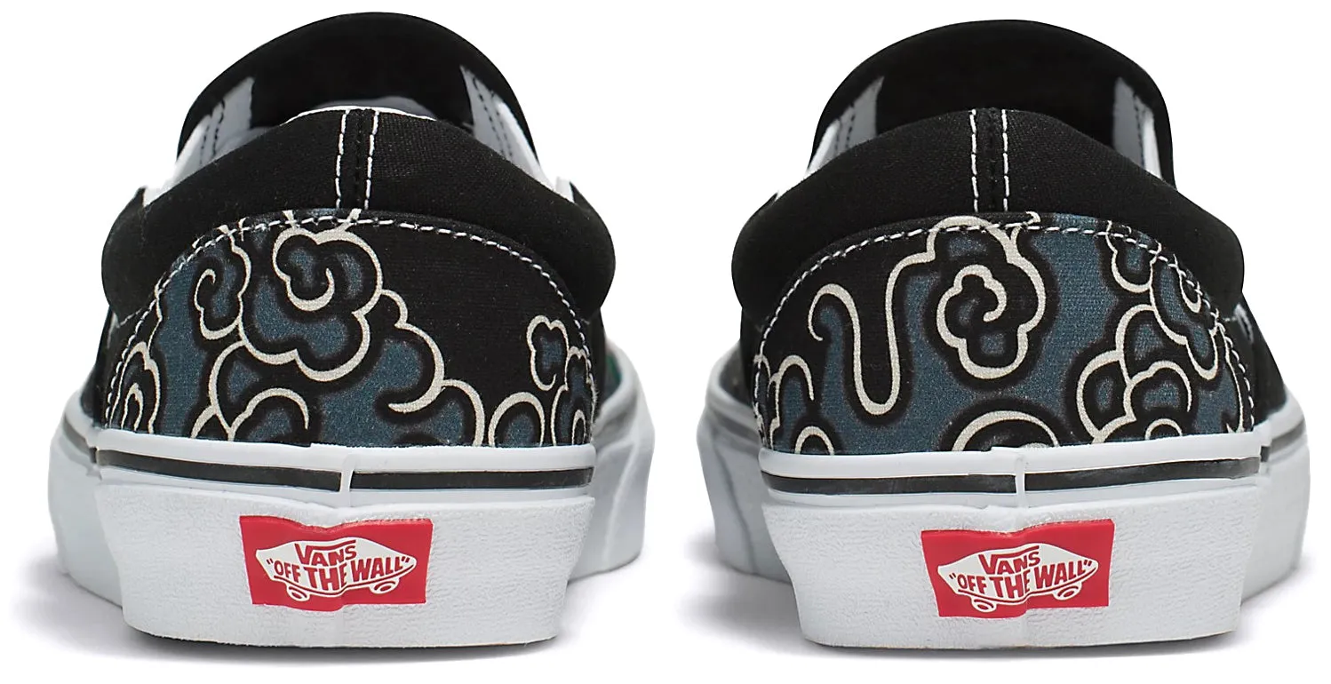 Comfort Glide Fit Ultimate Comfort Vans Classic Slip-On Tiger Floral Multi