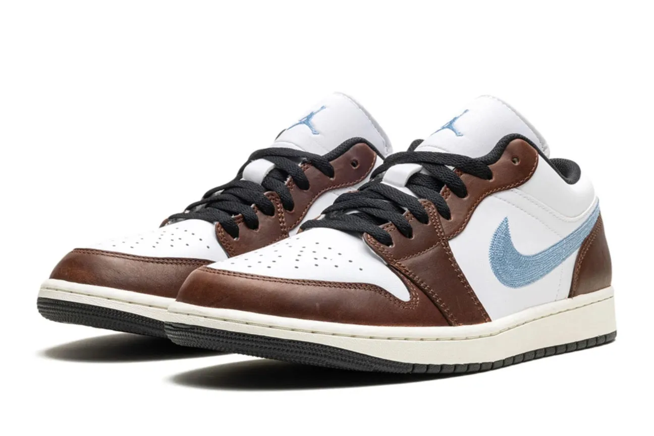 Comfort Easy Heat Resistant Midsole Air Jordan 1 Low Mocha Blue Grey (GS)