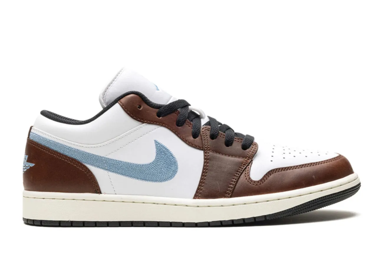 Air Jordan 1 Low Mocha Blue Grey (GS) Mid   Top Style