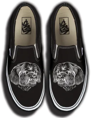 No Pressure Wear Foot Freedom Baggins Original Slip on Shih Tzu