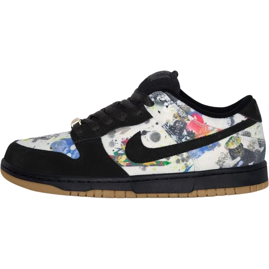 SUPREME NIKE SB RAMMELLZEE DUNK LOW-BLACK Heavy Use Coach Hike