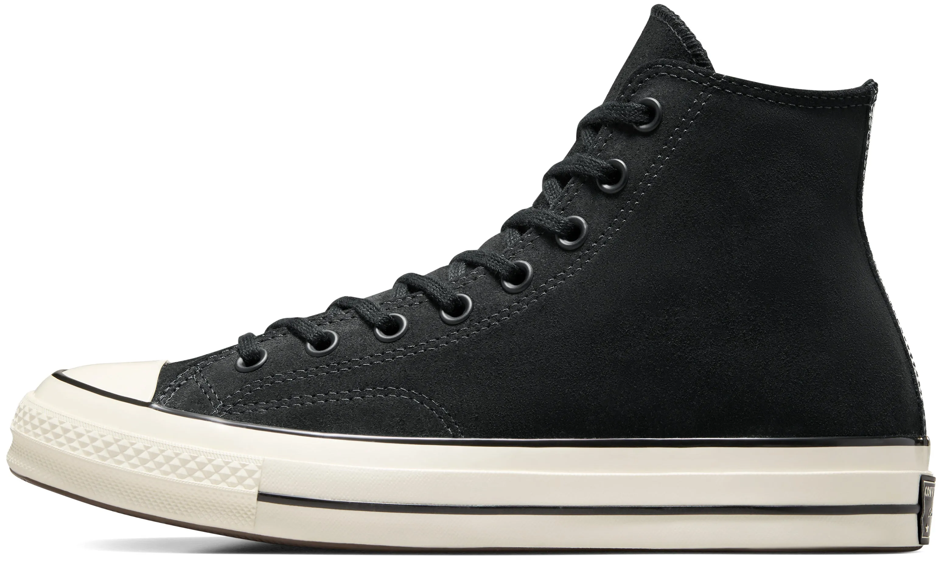 Soft Lining Mesh   lined Converse Chuck Taylor All Star 1970s Hi Top Suede Black