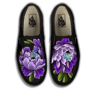 BAGGINS ORIGINAL SLIP-ON CRYSTAL ALEXANDRIA PURPLE PEONY Instant Step