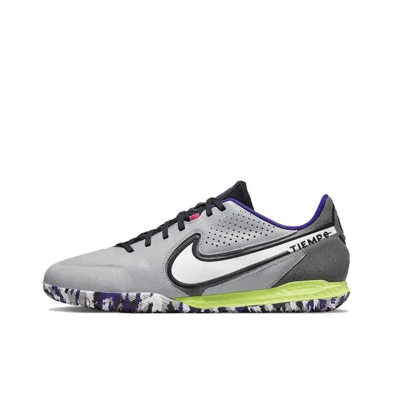 Value - driven Nike Tiempo Legend 9 Pro Tf Non-slip, Non-wear, Shock-absorbing Smash Nails Hard Grass Wrapped Round Toe Football Shoes