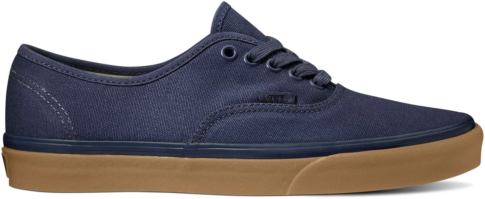 Durable Laces Reinforced Footwear Vans Authentic (12 oz Canvas) Parisian Night/Gum