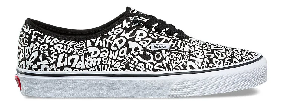 Skate Performance Gear Vans Authentic (ATCQ) Tracklist/True White