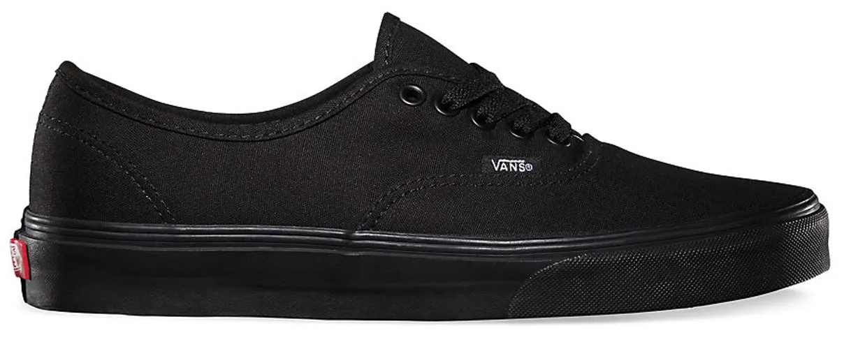 Vans Authentic Black/Black Comfortable fit