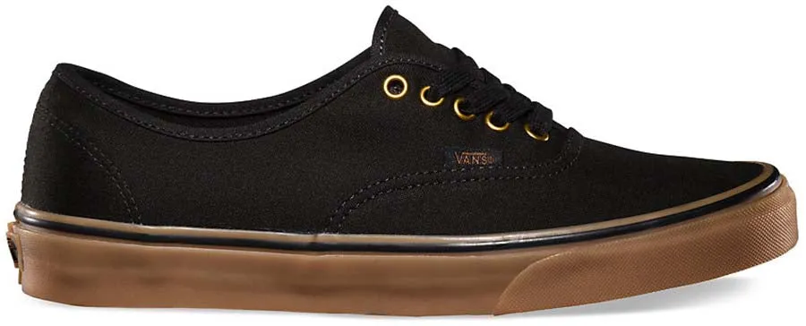Casual Everyday Vans Authentic Black/Rubber