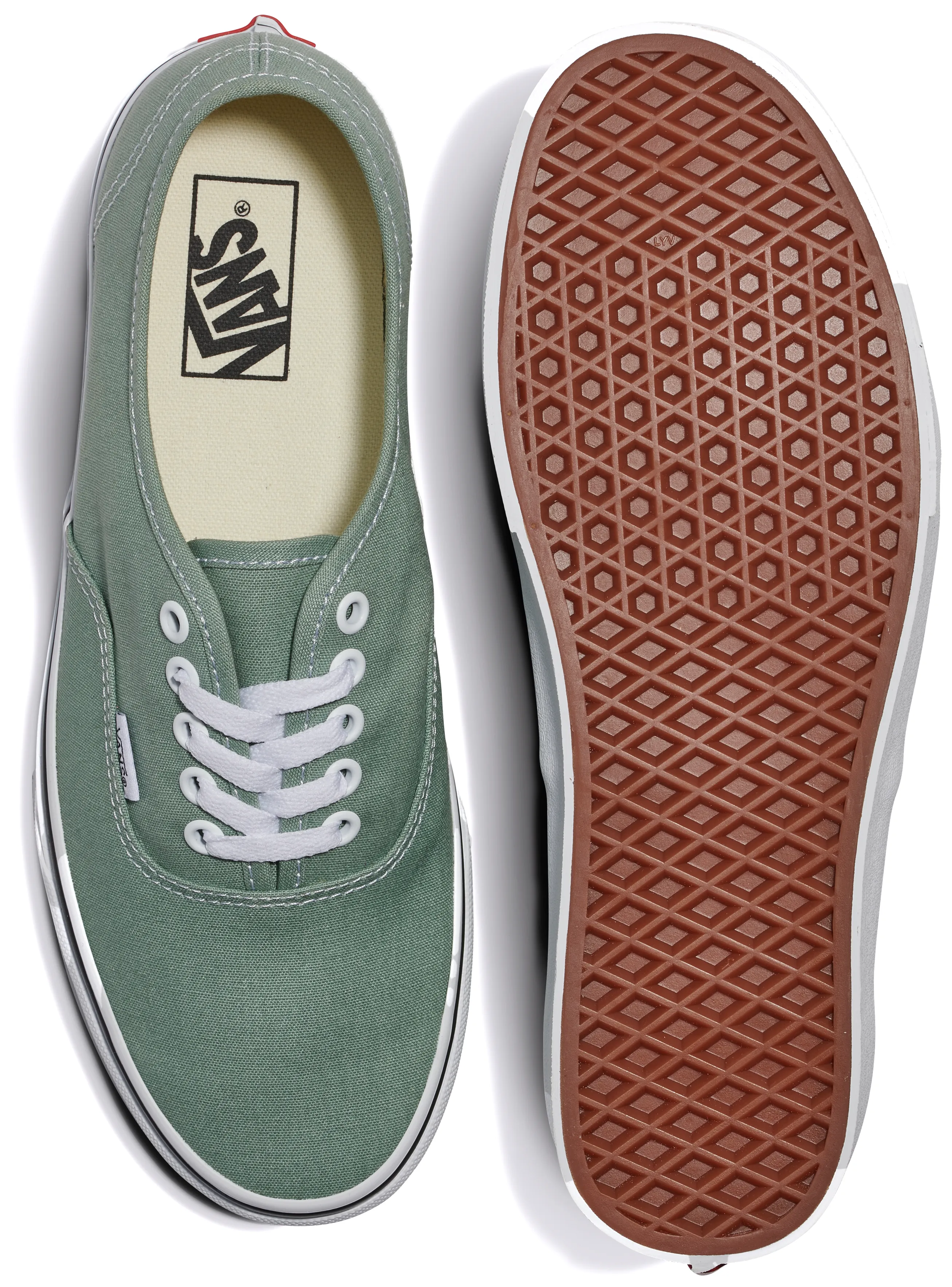 Vans Authentic Iceberg Green Padded Heel Night Out