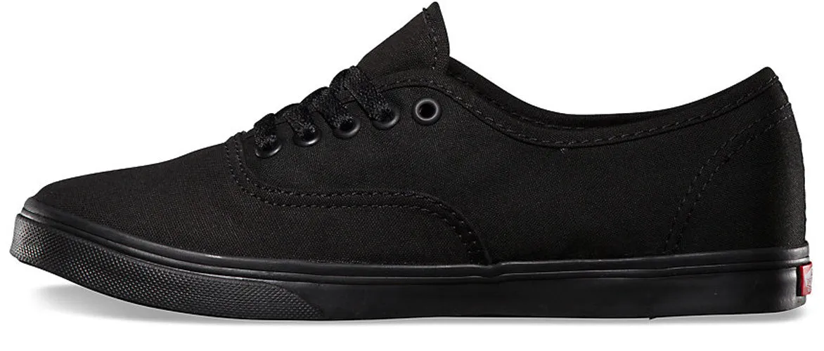 exercise Strong Stitching Vans Authentic Lo Pro Black/Black