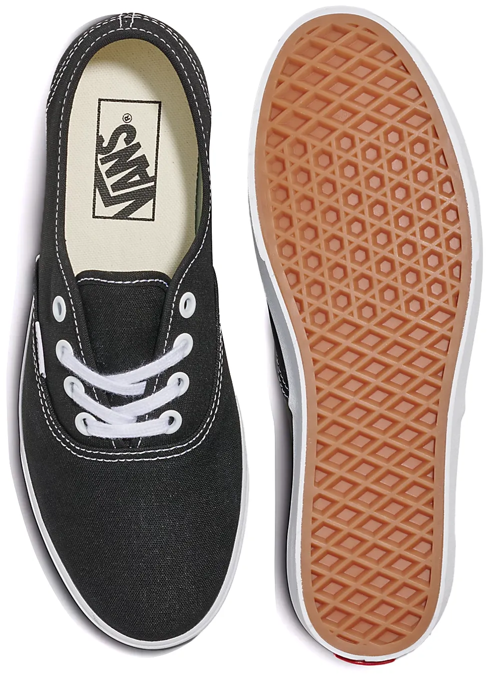 Vans Authentic LowPro Black/White Trend Ride Casual Vibe