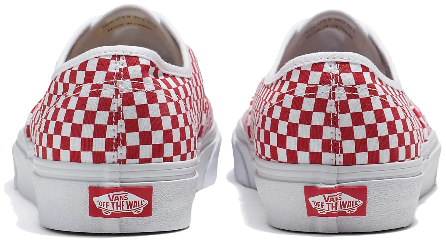 Durable Mesh Vans Authentic Van Doren Special Checkerboard