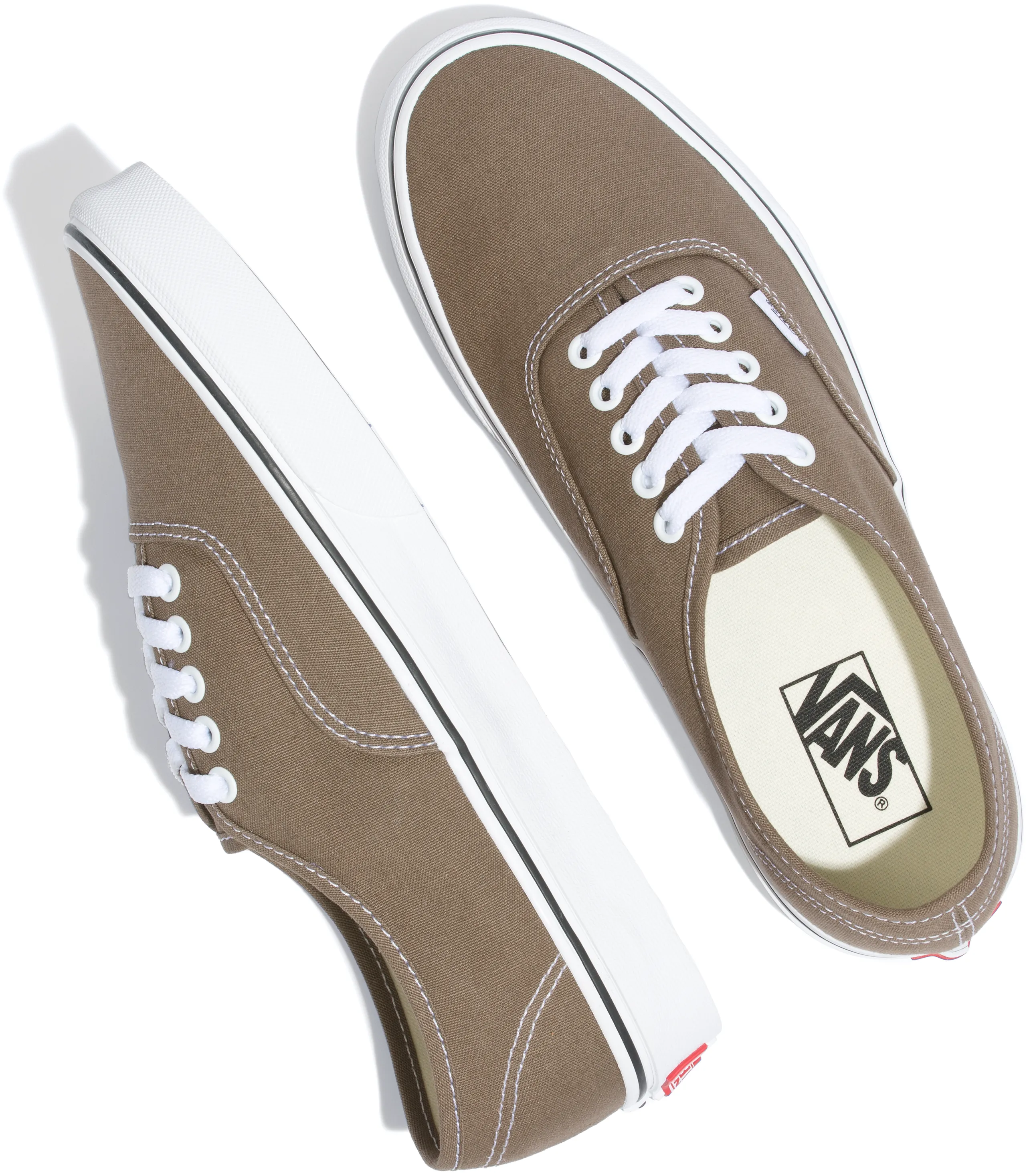 Shock Layer Hard Style Vans Authentic Walnut