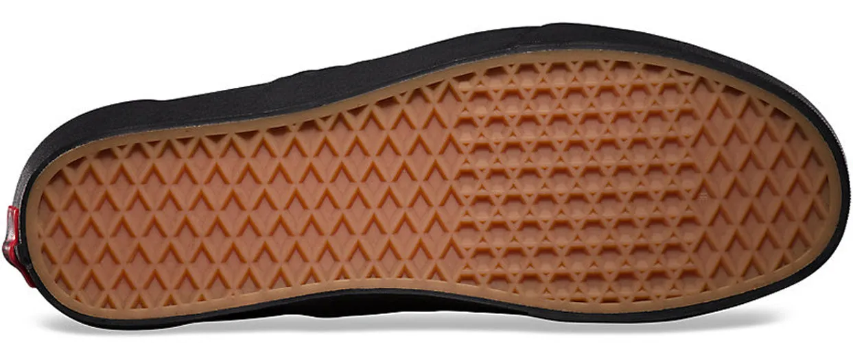 Footbed Cushioned Slip On Vans Classic Slip-On Black/Black
