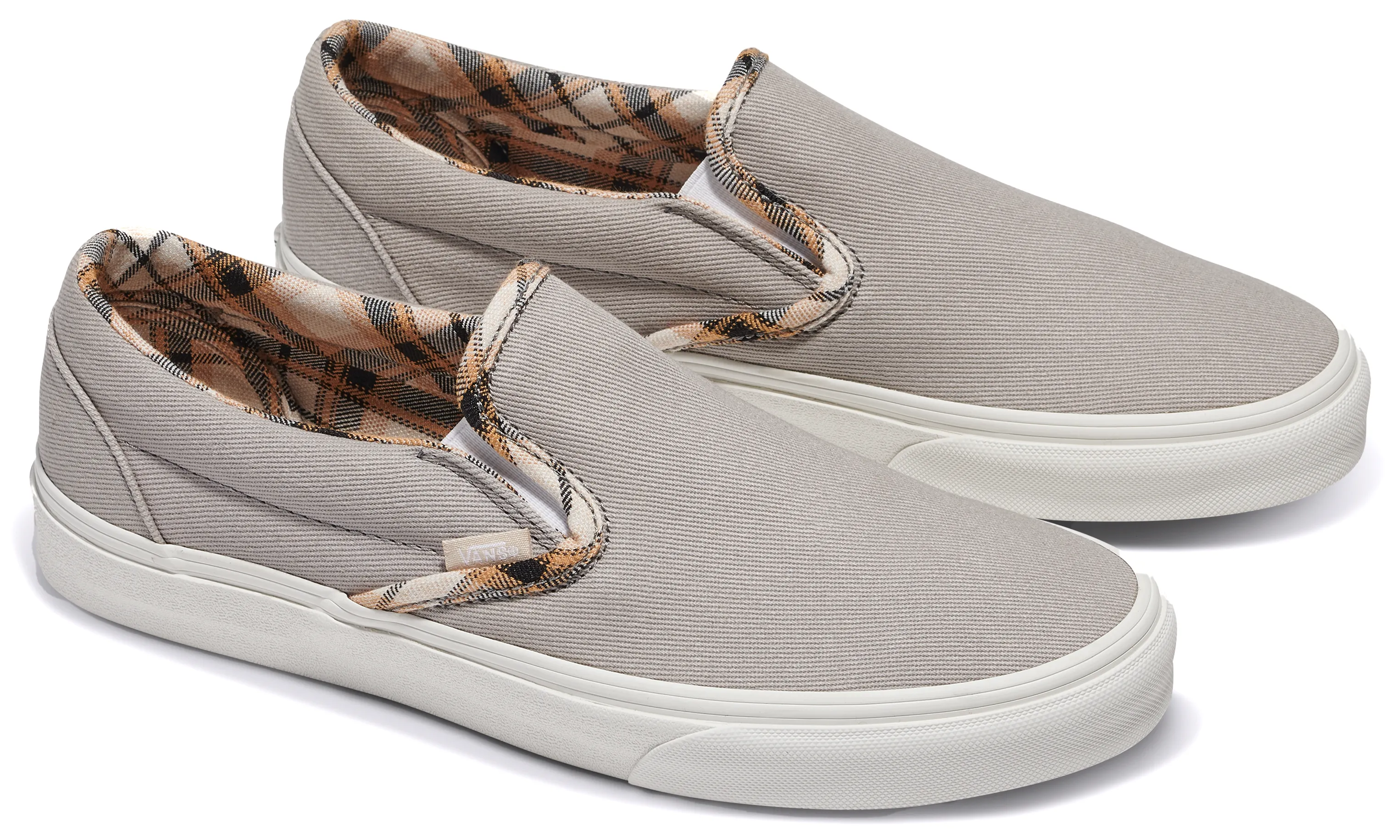 Quick Slip Shoes Foot Support Vans Classic Slip-On Field Daze Drizzle