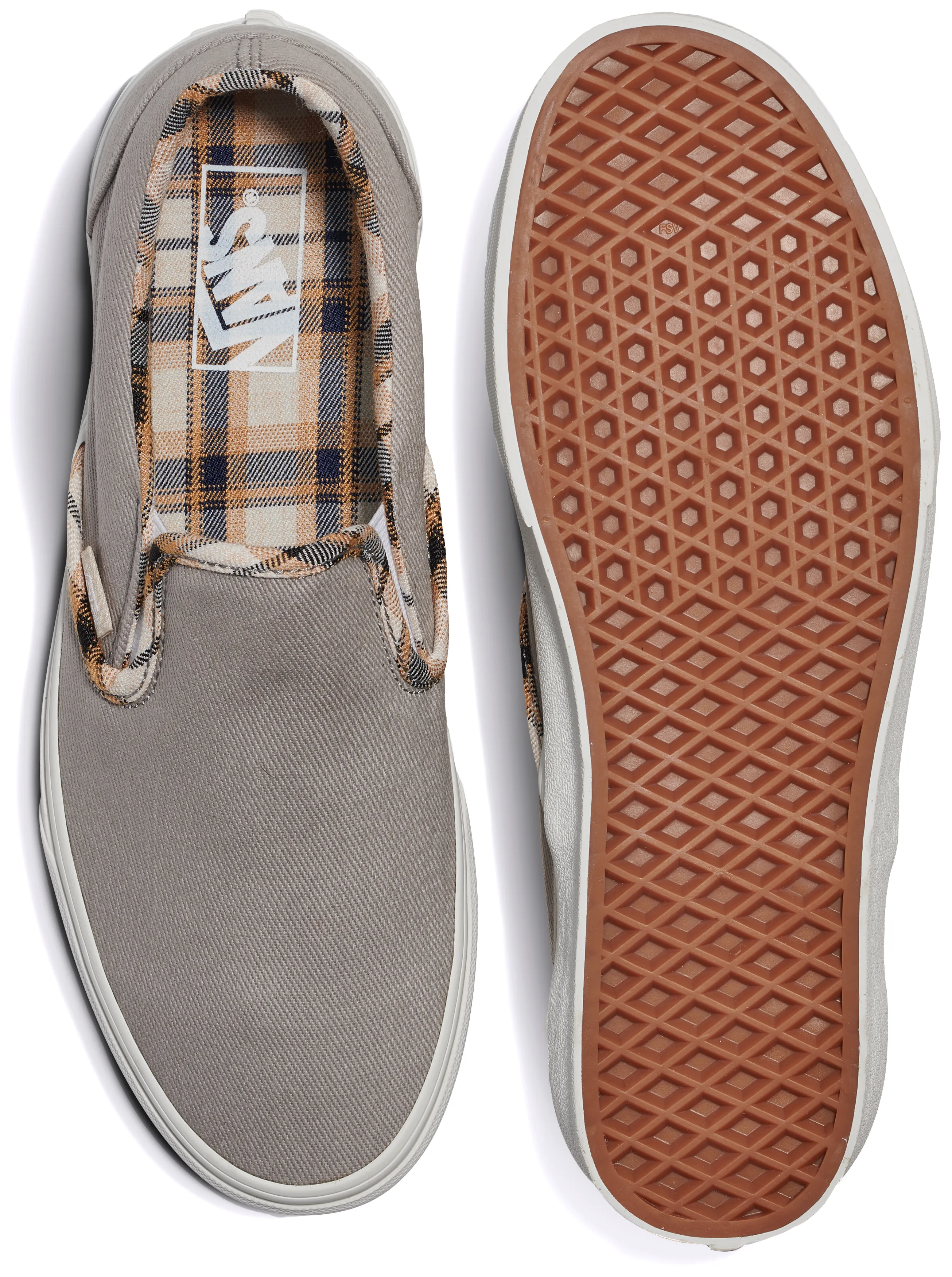 Slip Free Vans Classic Slip-On Field Daze Drizzle