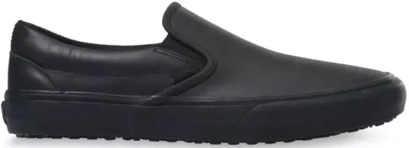 Vans Classic Slip-on Made for Makers 2.0 Leather Black/Black Travel Ready