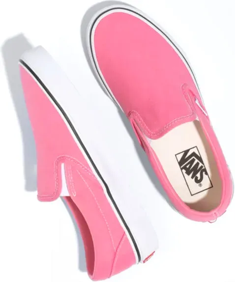 Vans Classic Slip-On Pink Lemonade Step On Comfort Lightweight Shoes