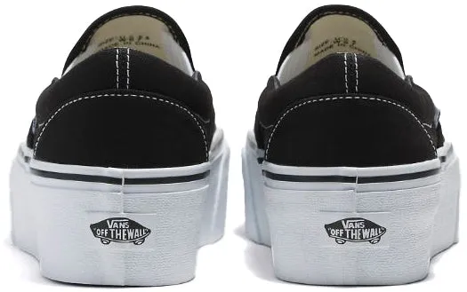 Outdoor Comfort Chill Fit Vans Classic Slip-On Stackform Black