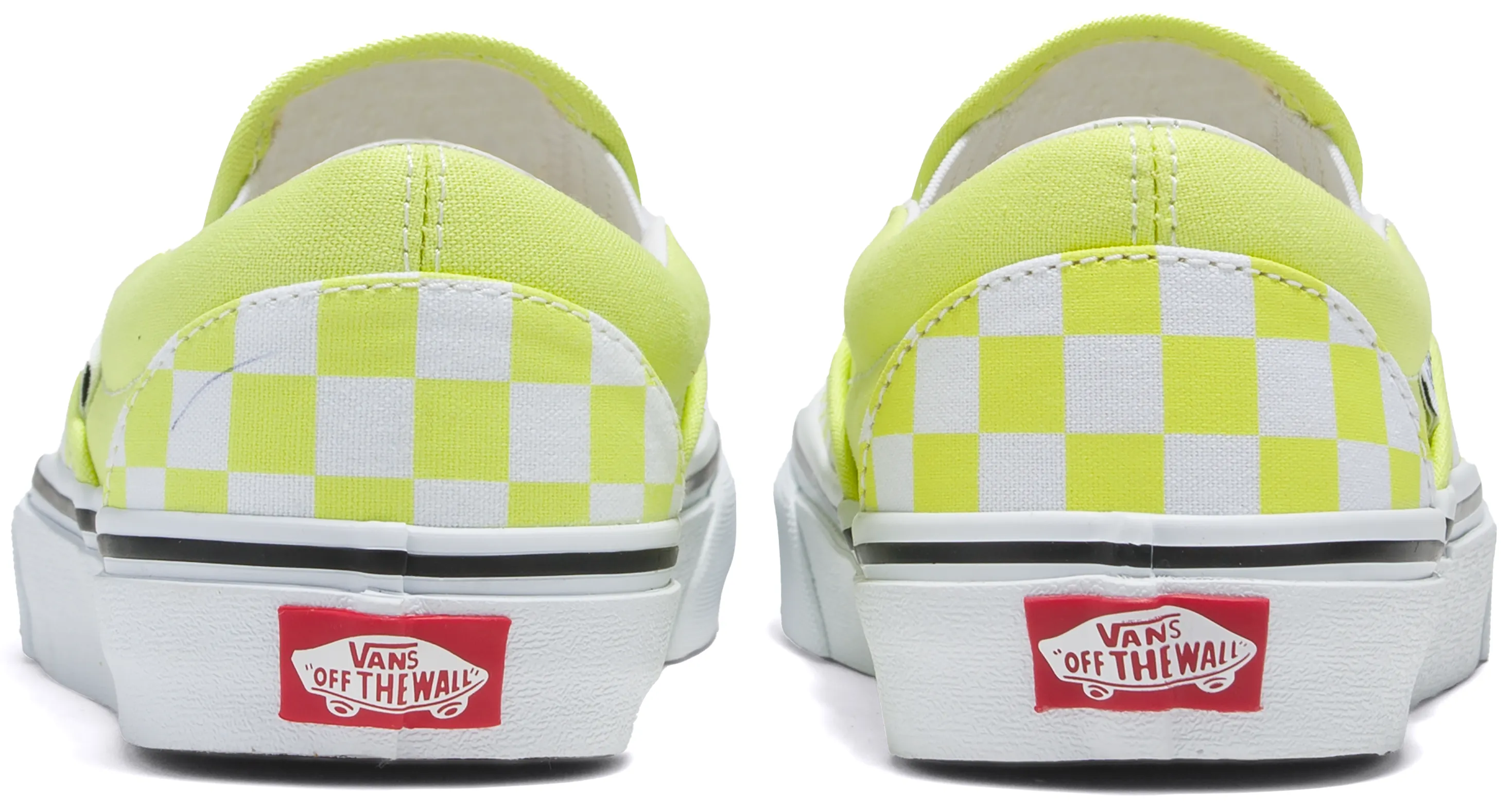 Vans Kids Classic Slip-On Checkerboard Evening Primrose Cloud Like