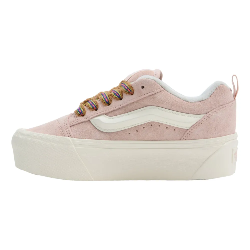 PU Sole Classic Fit VANS KNU STACK-PINK