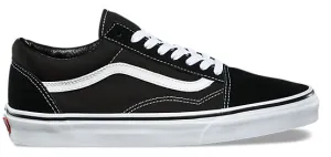 High Traction Vans Old Skool Black/ White