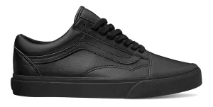 Soft Footbed Performance Fit Vans Old Skool (Classic Tumble) Black Mono